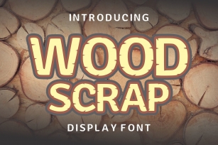 Wood Scrap Font Download