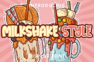 Milkshake Style Font Download