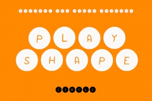 Play Shapes Circles Font Download