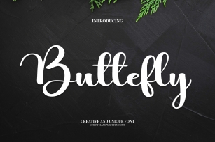 Buttefly Font Download