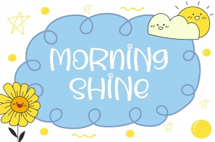 Morning Shine Font Download