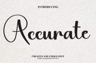 Accurate Font Download
