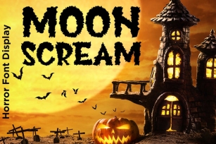 MOON SCREAM Font Download