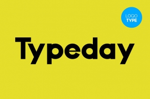 Typeday -Modern Logo Font Family Font Download