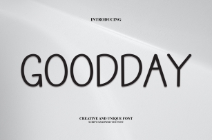 Goodday Font Download