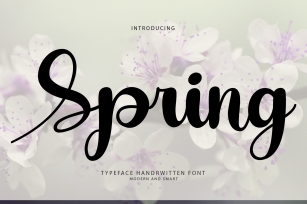 Spring Font Download