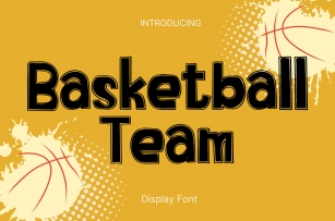 Basketball Team Font Download