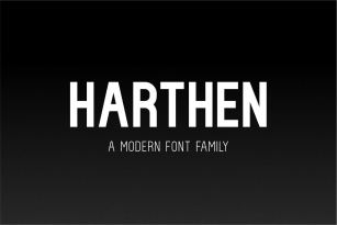 Harthen sans serif family Font Download