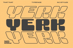 Yerk Modern Y2K Font Font Download