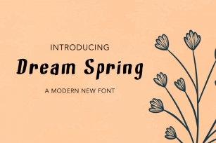 Dream Spring Font Download