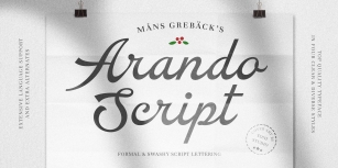 Arando Scrip Font Download