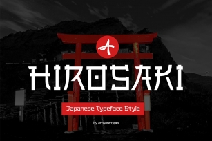 Hirosaki Japanese Typeface Font Download