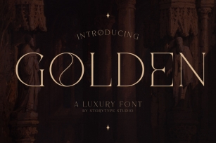 GOLDEN Typeface Font Download