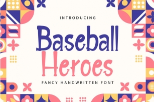Baseball Heroes | Fancy Handwritien Font Font Download