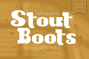 Stout Boots Font Download