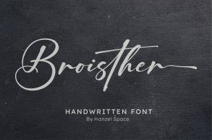 Broisther Font Download
