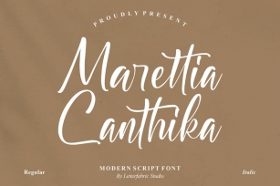 Marettia Canthika Script Font Font Download