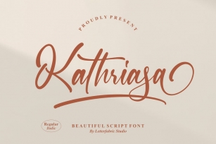 Kathriasa Script Font Font Download