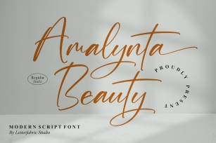 Amalynta Beauty Font Download