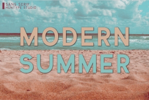 Modern Summer Font Download