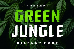 Green Jungle Font Download
