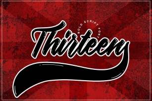 Thirteen Font Download