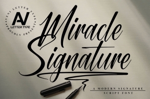 Miracle Signature Font Download