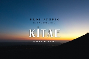 Kitae - Typeface Font Download