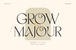 Grow Majour Font Download