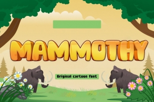 Mammothy – Kids Cartoon Font Font Download
