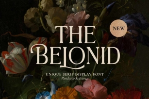 The Belonid - Cool Serif Fonts Font Download