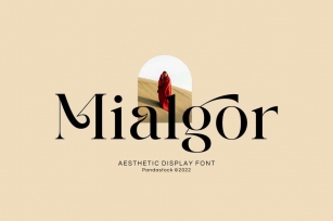 Mialgor - Luxury Classy Font Font Download