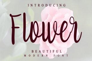 Flower Font Download