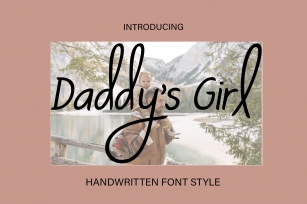 Daddy's Girl Font Download