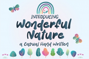 Wonderful Nature Font Download