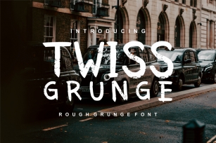 TwissGrunge Rough Grunge Font Font Download