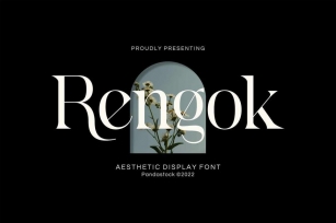 Rengok - Display Typeface Font Download