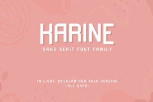 Karine - Sans Serif Font Family Font Download