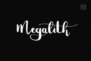 Megalith - Classic Handwritten / Script Font Font Download