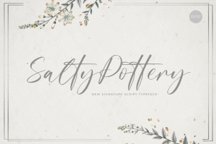 Salty Pottery Font Download