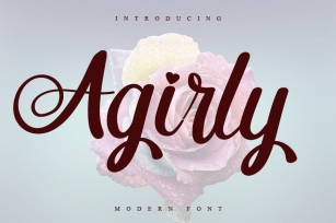 Agirly Font Download