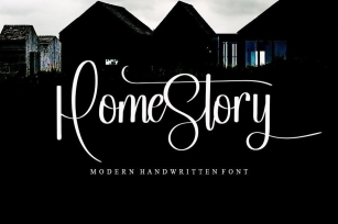Home Story Font Download