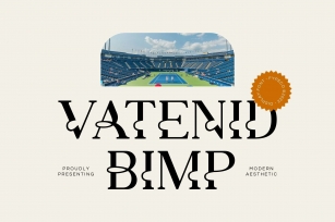 Vatenid Bimp-Modern & Aesthetic Font Download