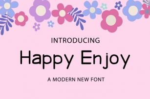 Happy Enjoy Font Download