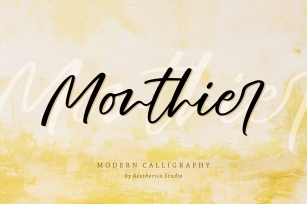 Monthier Font Download
