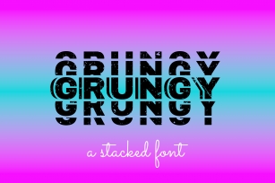 Grungy Font Download