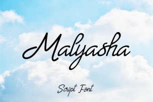 Malyasha Script Font Font Download