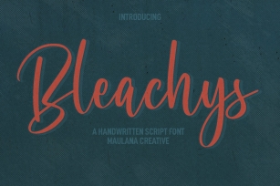 Bleachys Script Font Download