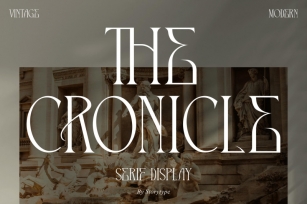 THE CRONICLE Typeface Font Download