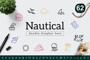 Nautical Dingbat Font Download